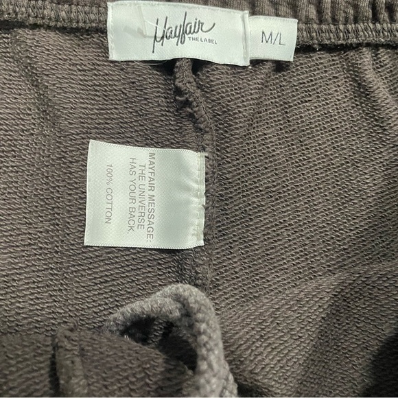 Mayfair Athletic Club Brown Sweat  Shorts Size M/L - Picture 5 of 6